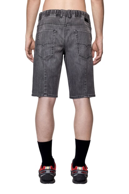 Black D-Krooshort-T Diesel UK