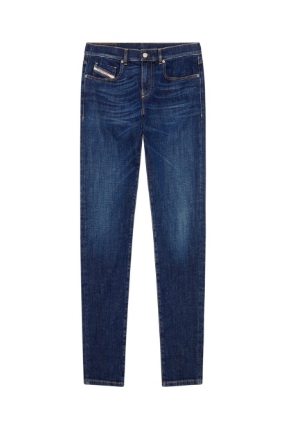 2019 D-Strukt 09B90 Slim Jeans Diesel UK Dark Blue