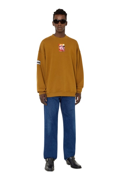 Diesel UK 2010 007E6 Straight Jeans Dark Blue