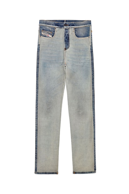 Grey 2020 D-Viker 09C82 Straight Jeans Diesel UK