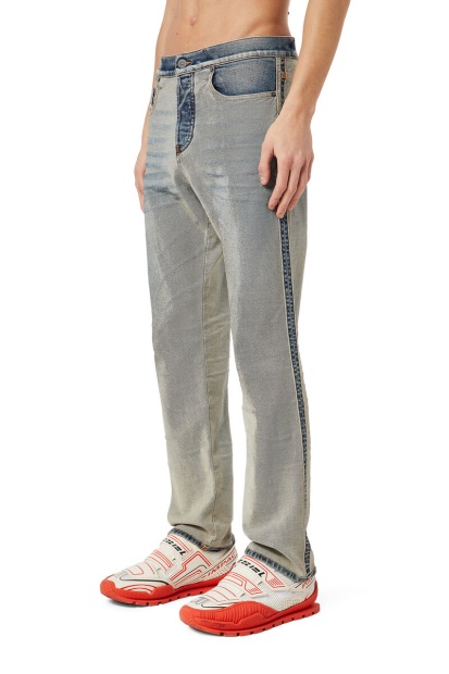 Grey 2020 D-Viker 09C82 Straight Jeans Diesel UK