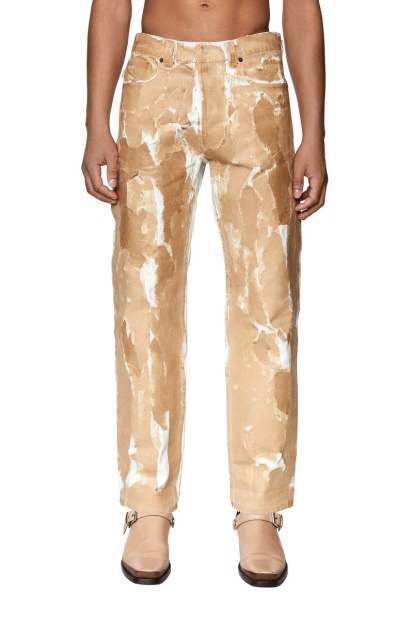 2010 007B7 Straight Jeans Diesel UK Light Brown