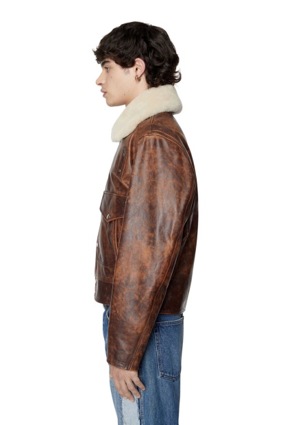 Diesel UK L-Muddy-Fur Brown