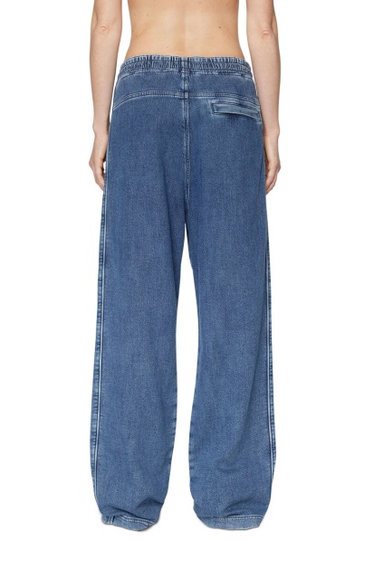 Medium Blue Diesel UK D-Martians Track Denim 09C99 Straight