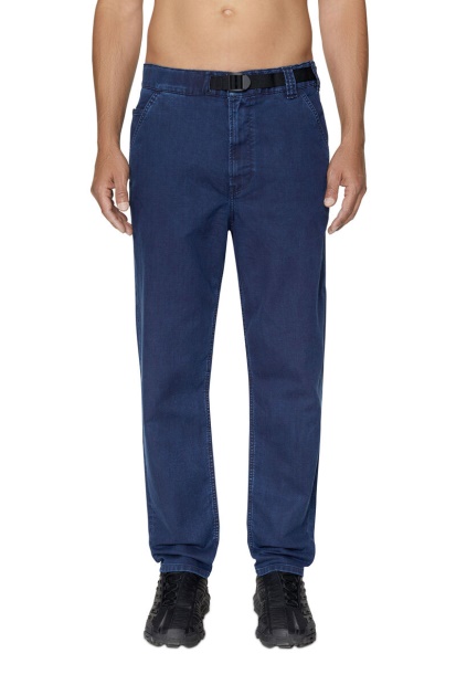 Diesel UK Dark Blue Krooley Joggjeans 069Zj Tapered