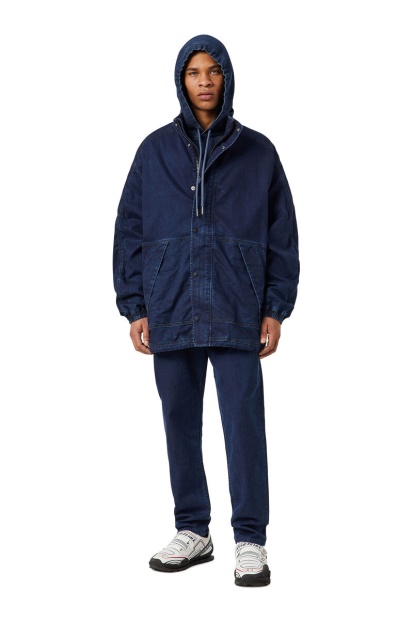 Diesel UK Dark Blue Fashion Krooley Joggjeans 069Zj Tapered