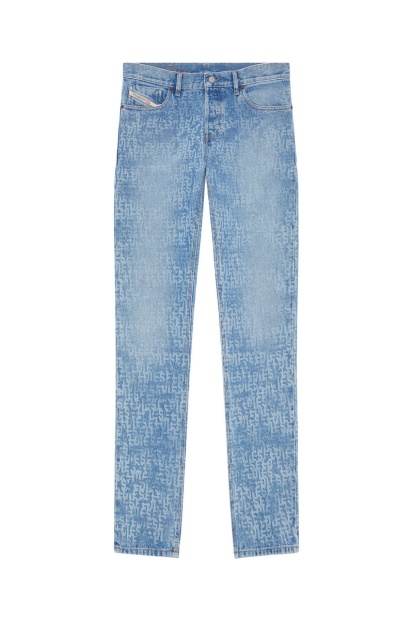 Diesel UK 1995 007F5 Straight Jeans Light Blue