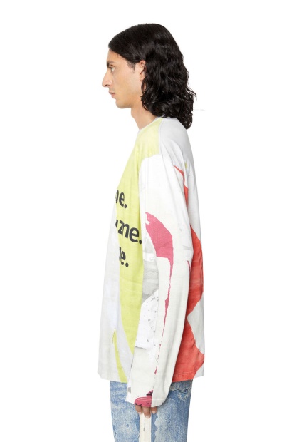 Diesel UK T-Crane-Ls White