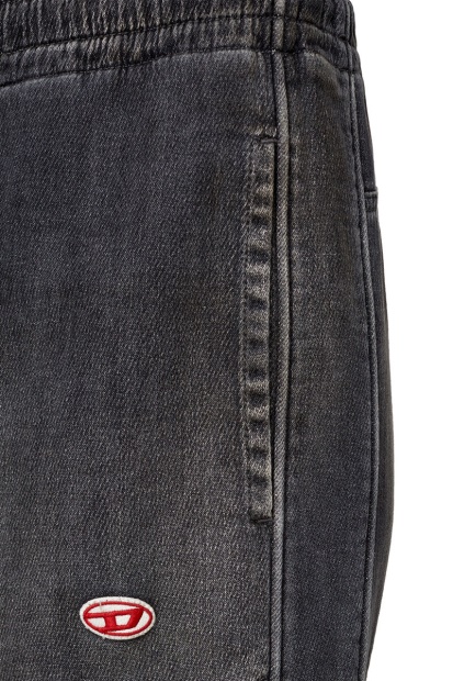 D-Martians Track Denim 09E30 Straight Diesel UK Black/Dark Grey