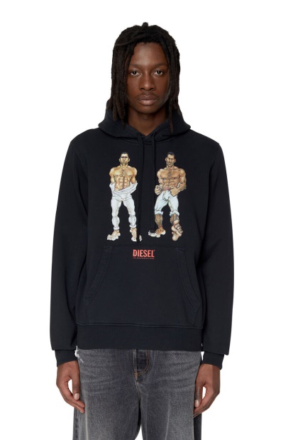 Diesel UK Pr-S-Ginn-Hood-P1 Black