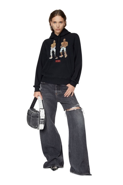 Diesel UK Pr-S-Ginn-Hood-P1 Black