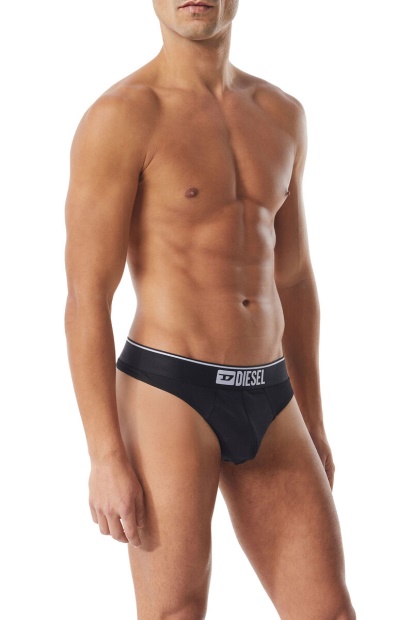 Diesel UK Umbr-Stringthreepack Black