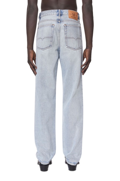 Diesel UK 1955 09C14 Straight Jeans Light Blue