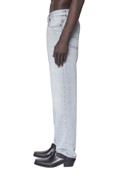 Diesel UK 1955 09C14 Straight Jeans Light Blue