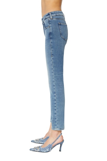 Diesel UK D-Ollies Joggjeans 068Ba Slim Medium Blue