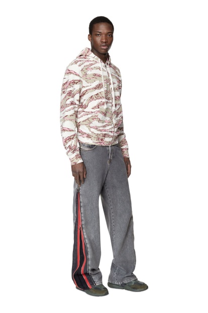 S-Ginn-Hood-Zip-Hs1 Diesel UK White/Pink