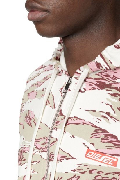 S-Ginn-Hood-Zip-Hs1 Diesel UK White/Pink