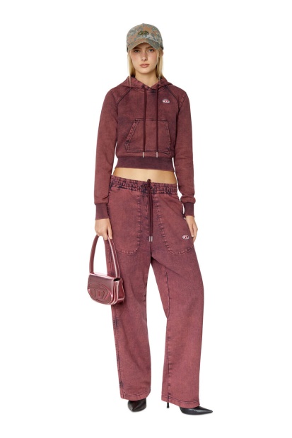 Red Diesel UK D-Angy Track Denim Hoodie