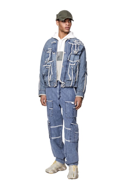 Light Blue D-Vulkos 0Eiaq Straight Diesel UK