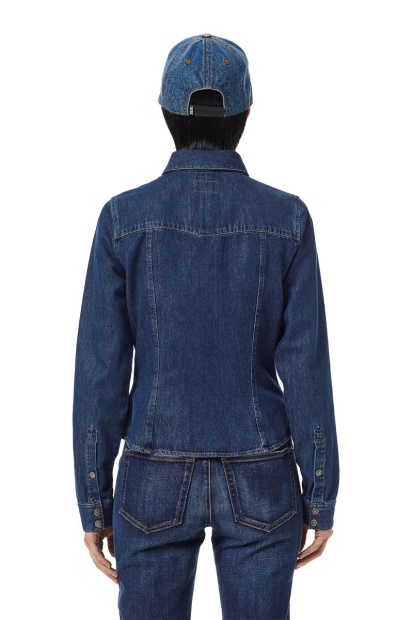 De-Rin Western Shirt Diesel UK Dark Blue