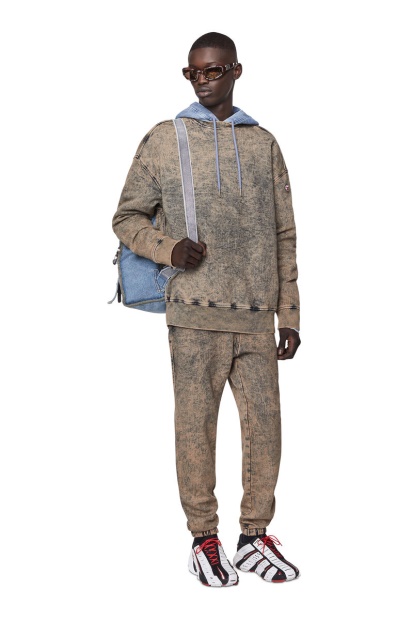 D-Lab Track Denim 09D16 Tapered Diesel UK