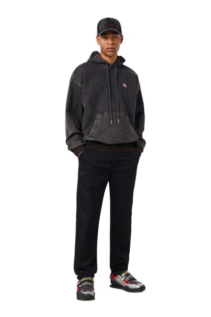 Diesel UK Krooley Joggjeans 069Zg Tapered In Black/Dark Grey