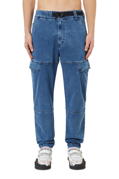 Krooley Joggjeans 069Zk Tapered Diesel UK In Medium Blue