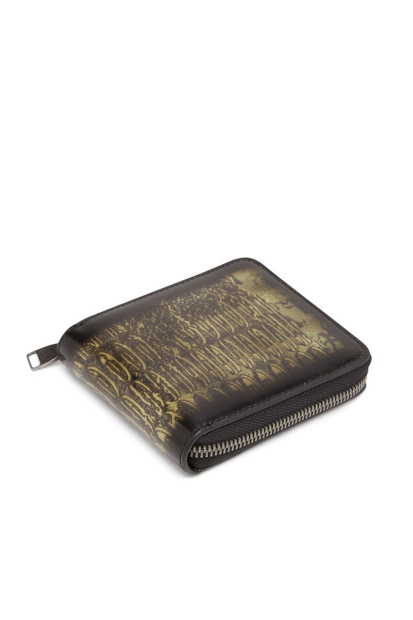 Black/Green Bi-Fold Coin Zip Xs Diesel UK