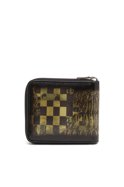 Diesel UK Bi-Fold Coin Zip Xs Black/Green