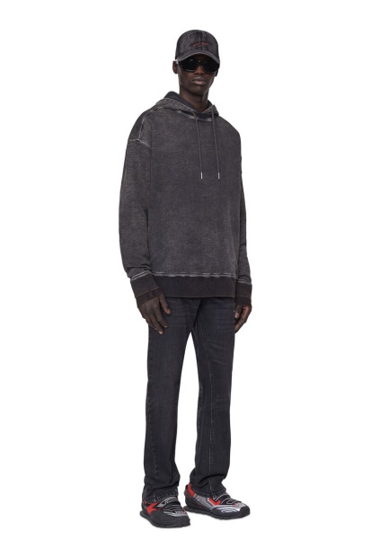 Black/Dark Grey Diesel UK 2021 09B83 Bootcut Jeans