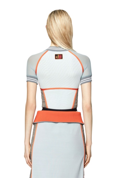 Diesel UK T-Toky Orange/White