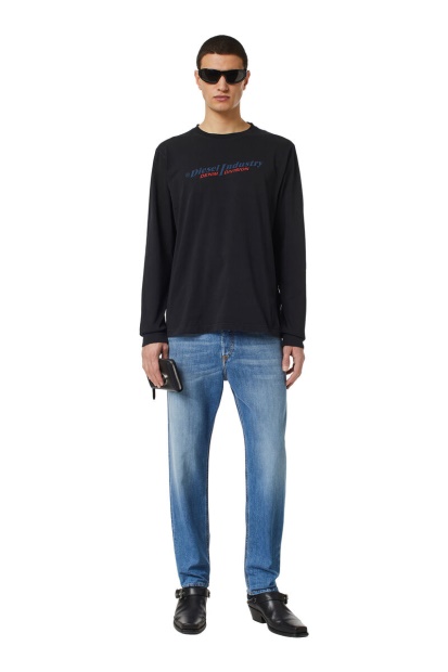 Diesel UK 2005 D-Fining 0Ehaj Tapered Jeans Medium Blue