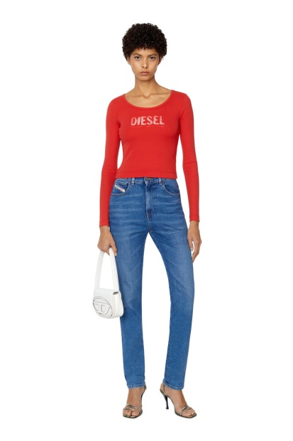 Medium Blue 1994 09E34 Straight Jeans Diesel UK