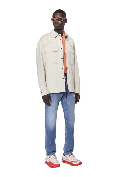 Diesel UK Krooley Joggjeans 069Zu Tapered Light Blue