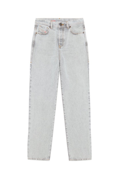 Light Grey Diesel UK 1956 007F1 Straight Jeans