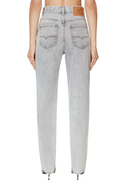 Light Grey Diesel UK 1956 007F1 Straight Jeans