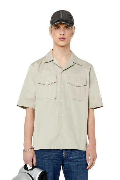 Light Grey Diesel UK S-Mac-B