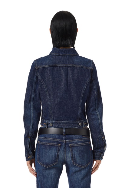 Dark Blue Diesel UK De-Slimmy Trucker Jacket