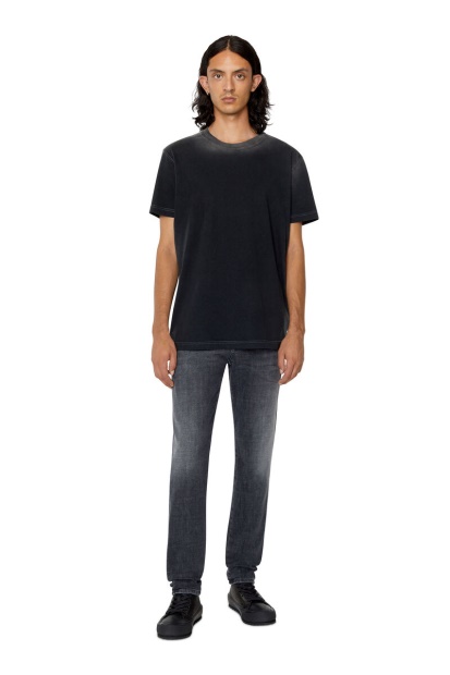 Diesel UK 2019 D-Strukt 09E35 Slim Jeans Black/Dark Grey