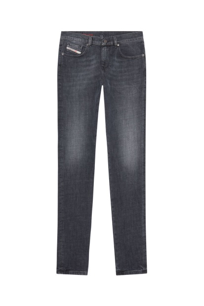 Diesel UK 2019 D-Strukt 09E35 Slim Jeans Black/Dark Grey