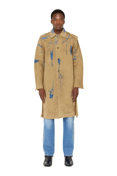 D-Roku-Long Diesel UK In Light Brown