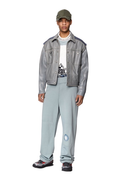 Diesel UK T-Ollar White