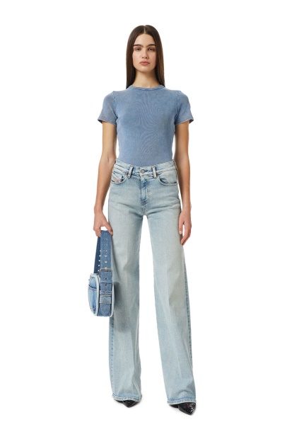 1978 09C08 Bootcut And Flare Jeans Diesel UK Light Blue