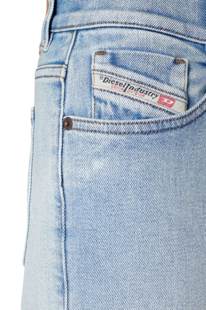 Light Blue Diesel UK 1978 09C08 Bootcut And Flare Jeans