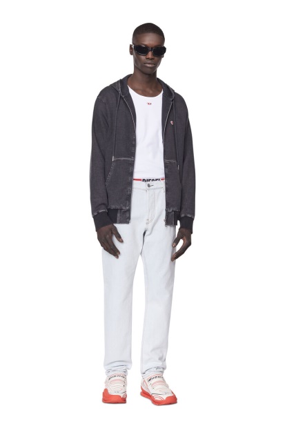 Light Blue Diesel UK 1995 0079Z Straight Jeans