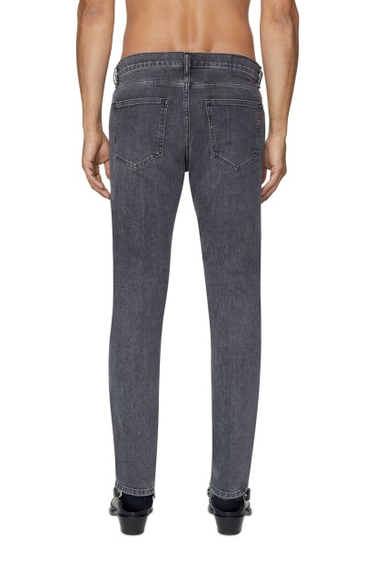 Black/Dark Grey Diesel UK 2019 D-Strukt 09C47 Fashion Slim Jeans