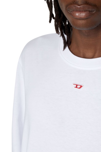 Diesel UK T-Just-Ls-D In White