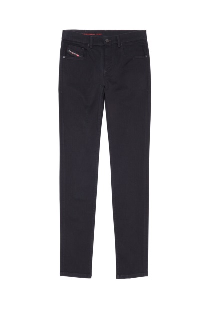 Diesel UK 2019 D-Strukt 069Yp Slim Jeans In Black/Dark Grey