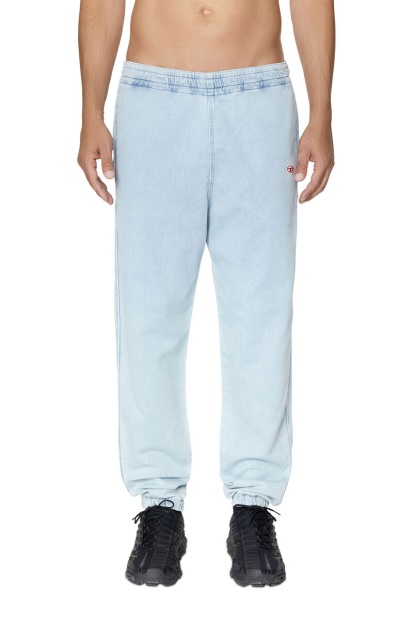 Diesel UK Light Blue D-Lab Track Denim 069Ym Tapered