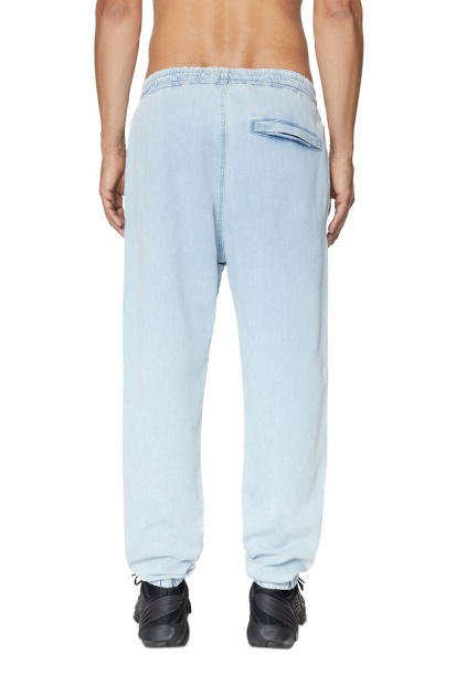 Diesel UK Light Blue D-Lab Track Denim 069Ym Tapered